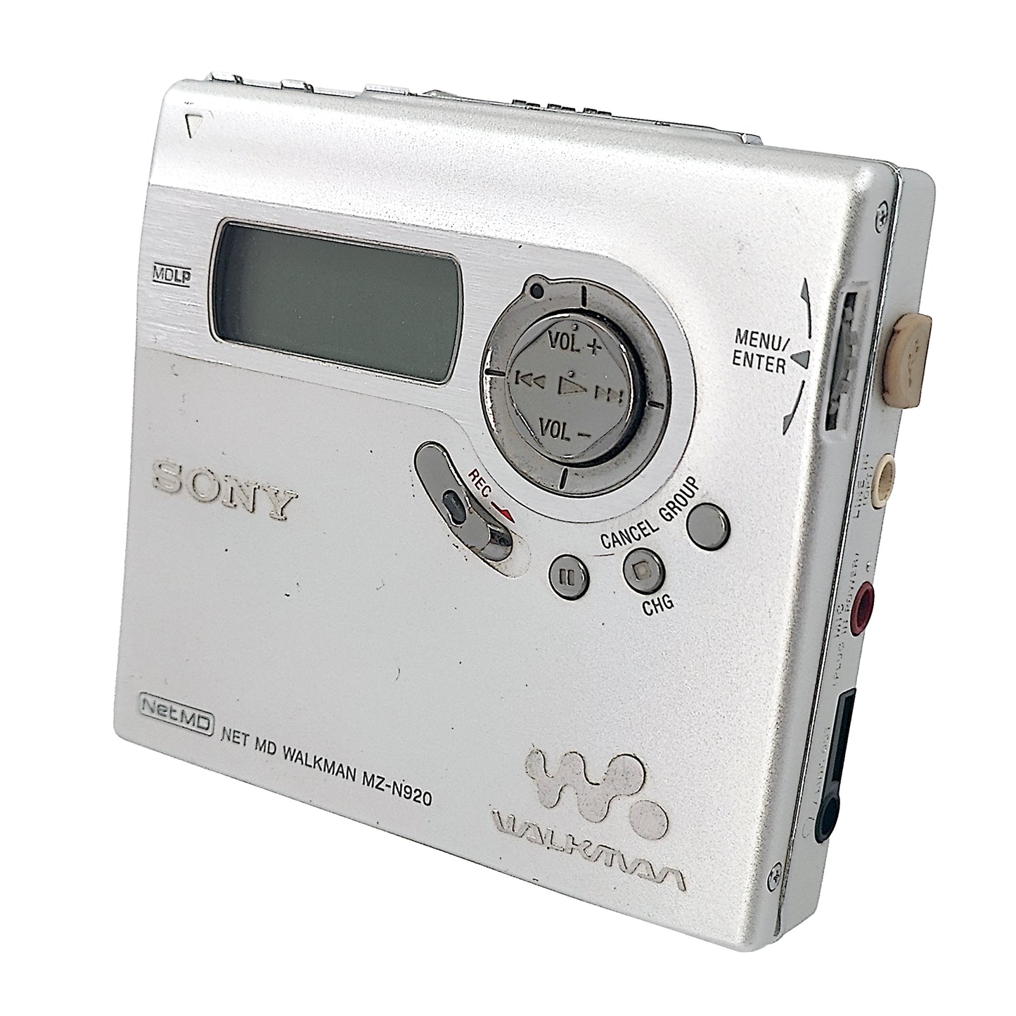 Sony MZ-N920/SM MiniDisc Recorder Boxed Bundle