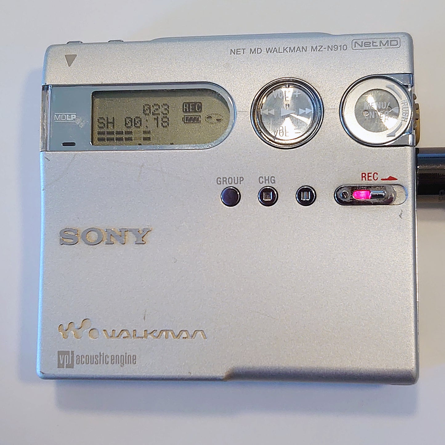 Sony MZ-N910 MiniDisc Recorder