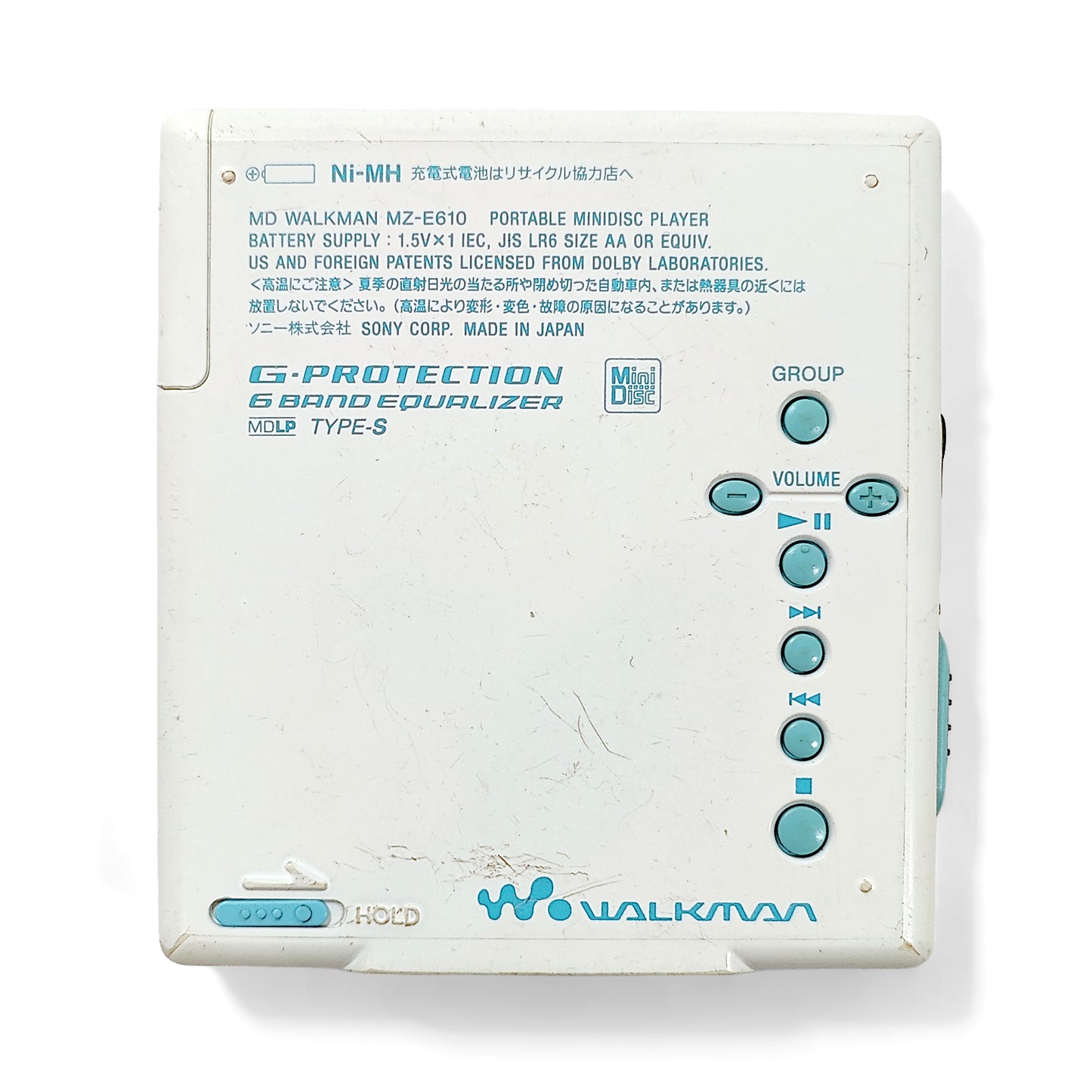 Sony MZ-E610 MiniDisc Player