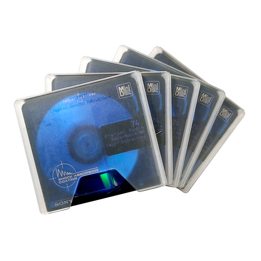 Sony Color Collection 74 Minute MiniDisc 5 Pack