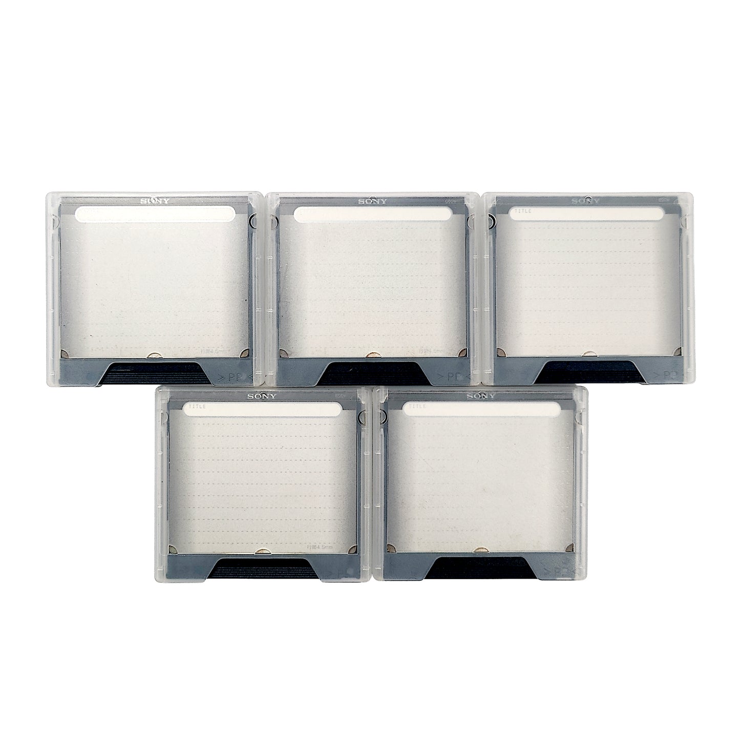 Sony Color Collection 74 Minute MiniDisc 5 Pack