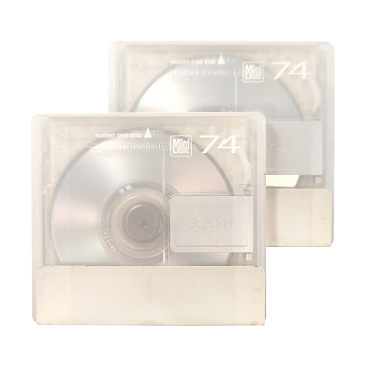 Sony Neige 74 Minute MiniDisc 2 Pack