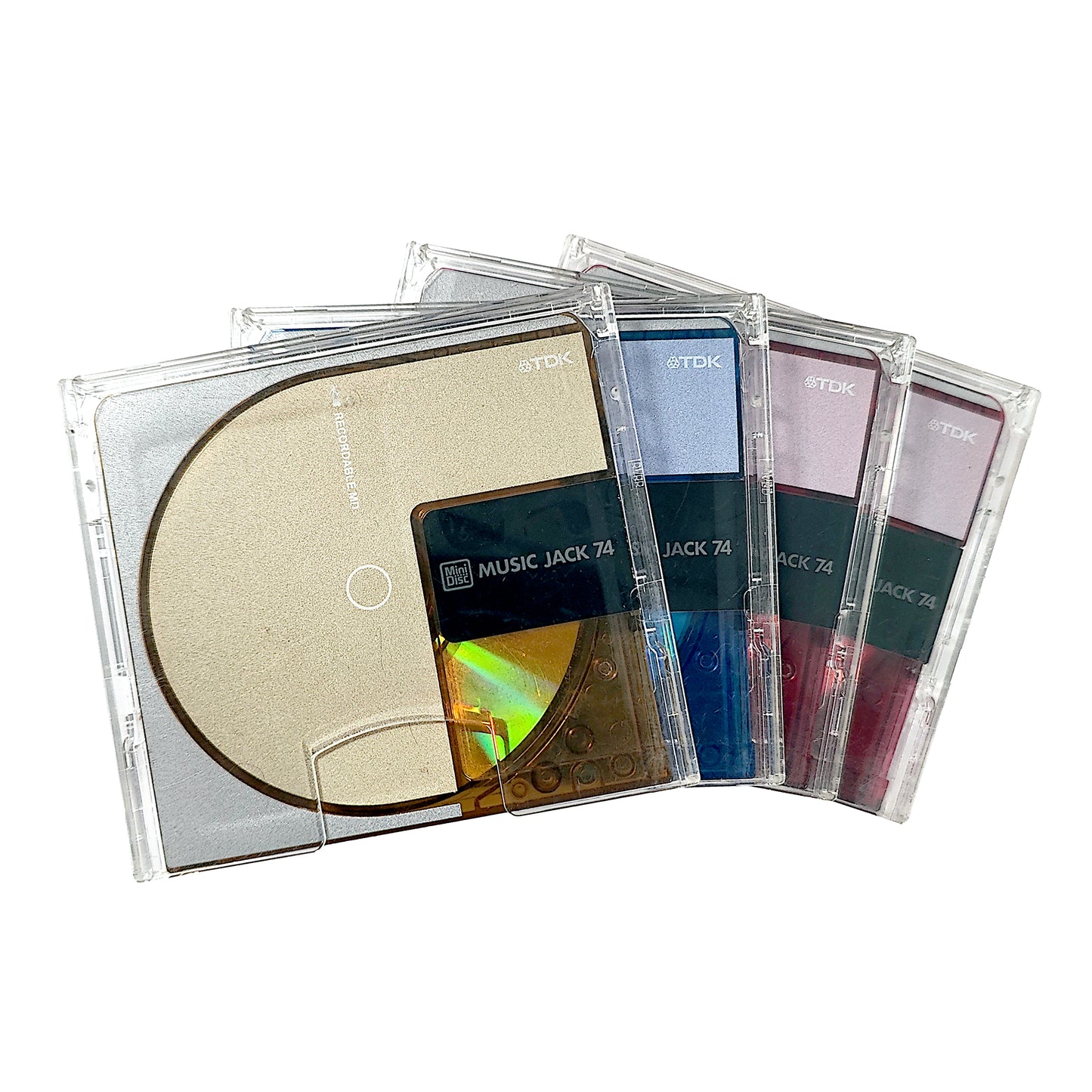 TDK Music Jack Turbo 74 Minute MiniDisc 4 Pack