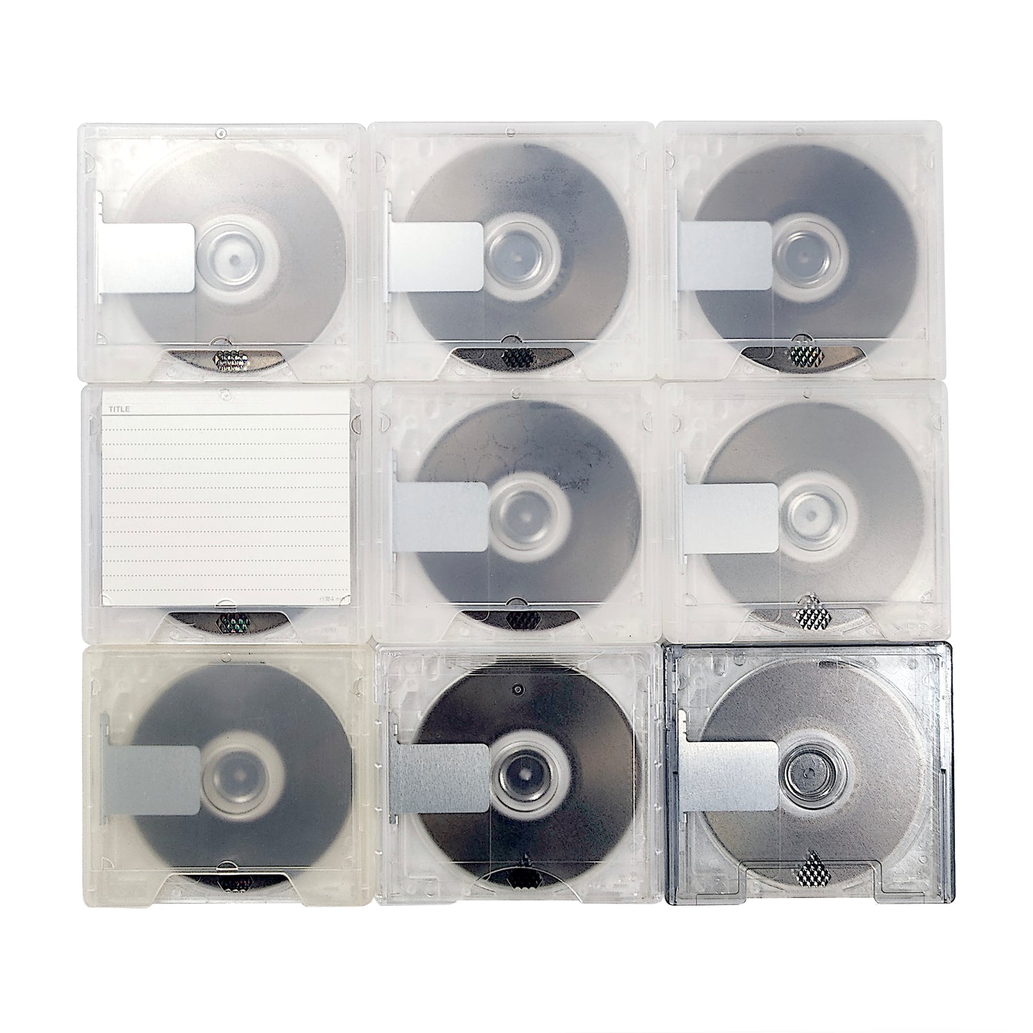 Victor Clear 80 Minute MiniDisc 9 Pack