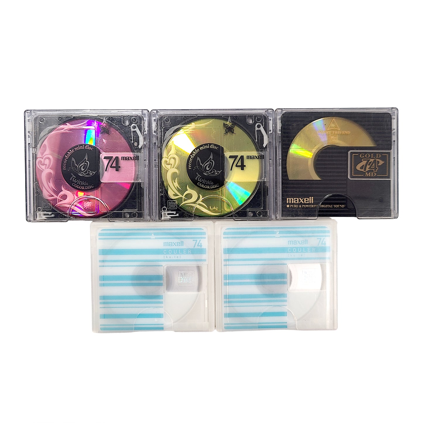 Maxell 74 Minute MiniDisc 5 Pack