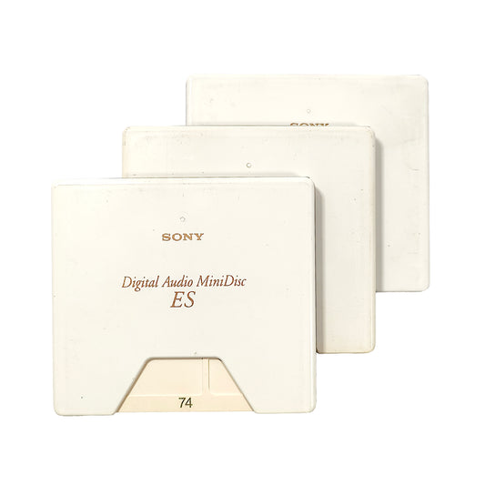 Sony ES 74 Minute MiniDisc 3 Pack