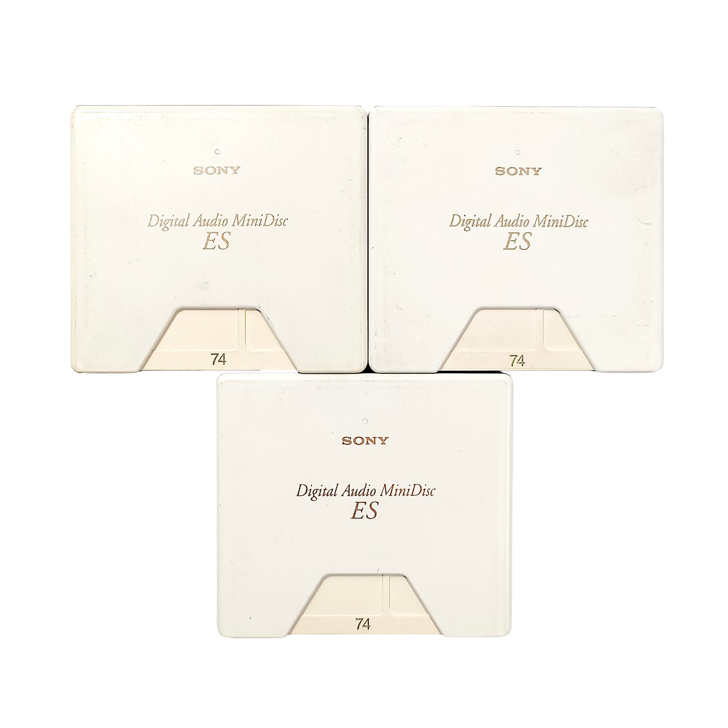 Sony ES 74 Minute MiniDisc 3 Pack