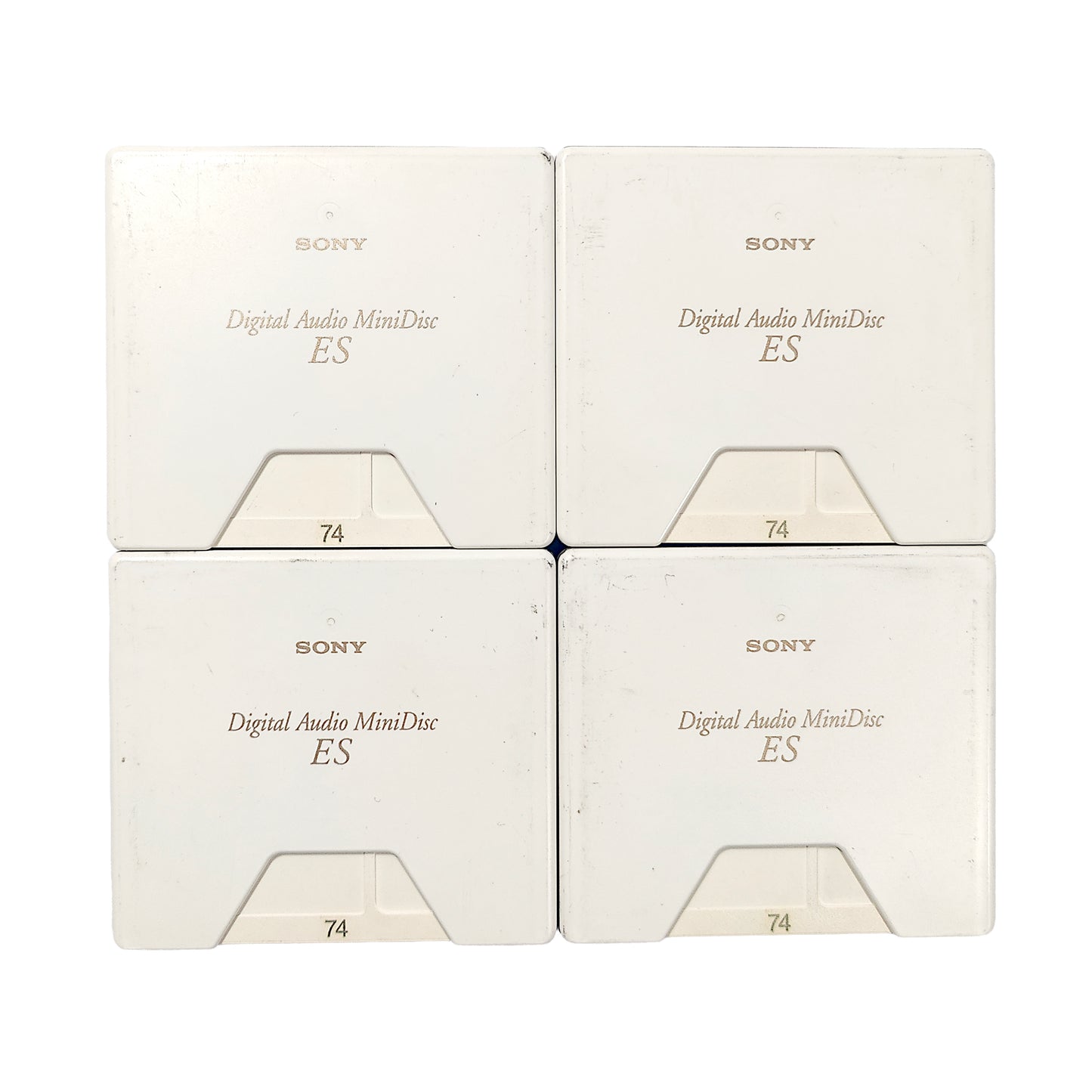 Sony ES 74 Minute MiniDisc 4 Pack