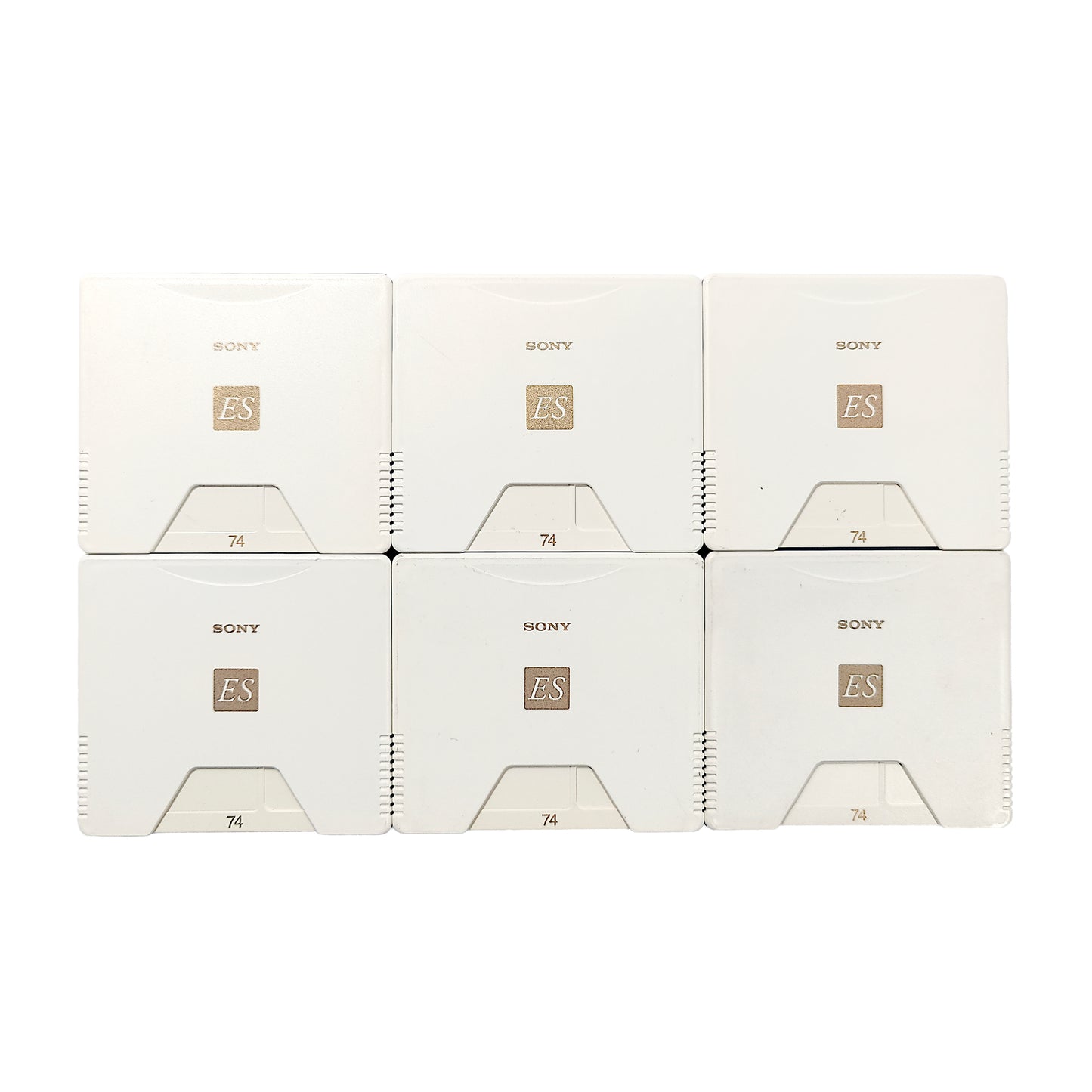 Sony ES 74 Minute MiniDisc 6 Pack