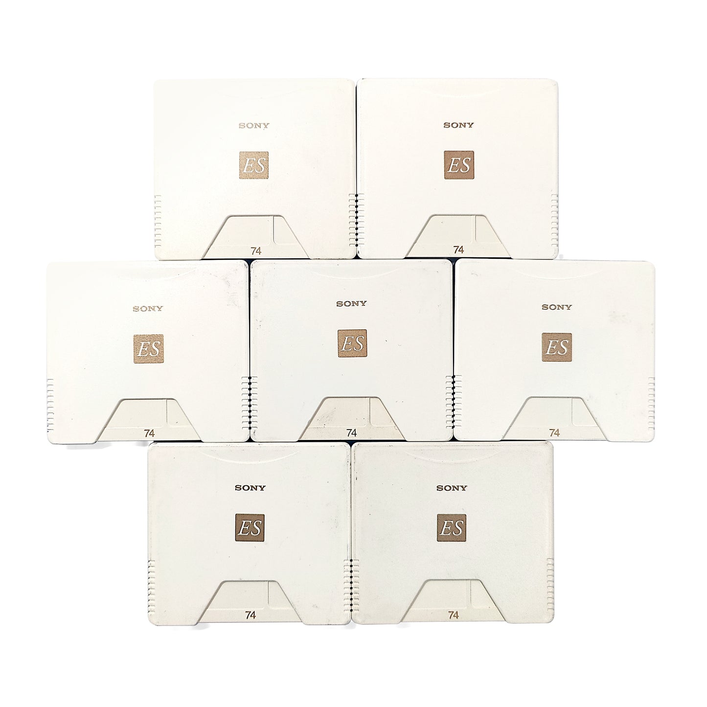 Sony ES 74 Minute MiniDisc 7 Pack