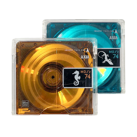 Axia So Cool Jz 74 Minute MiniDisc 2 Pack