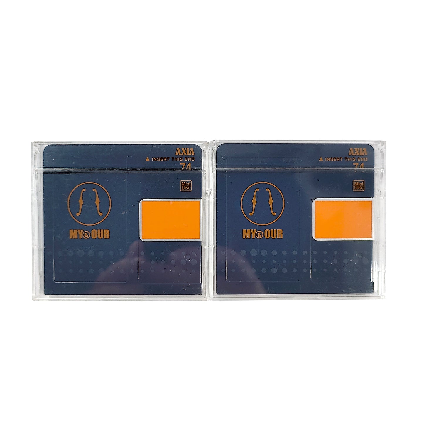 Axia My & Our 74 Minute MiniDisc 2 Pack