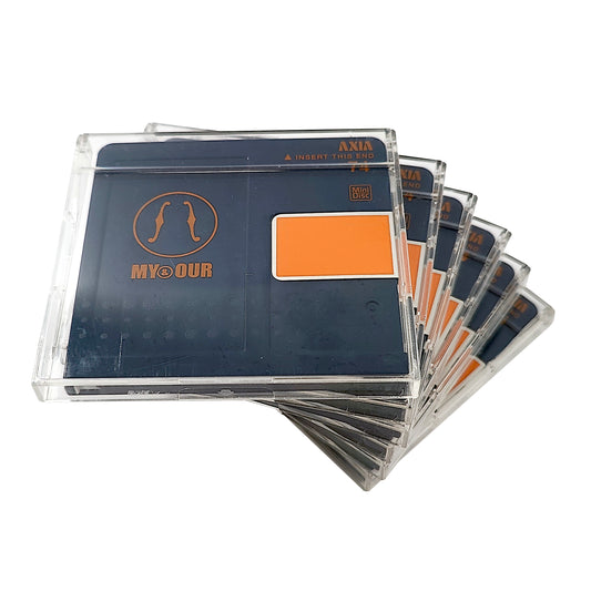 Axia My & Our 74 Minute MiniDisc 6 Pack