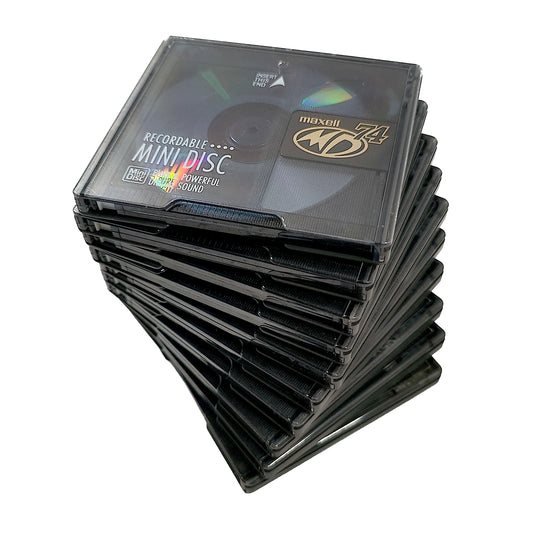 Maxell Batman 74 Minute MiniDisc 10 Pack