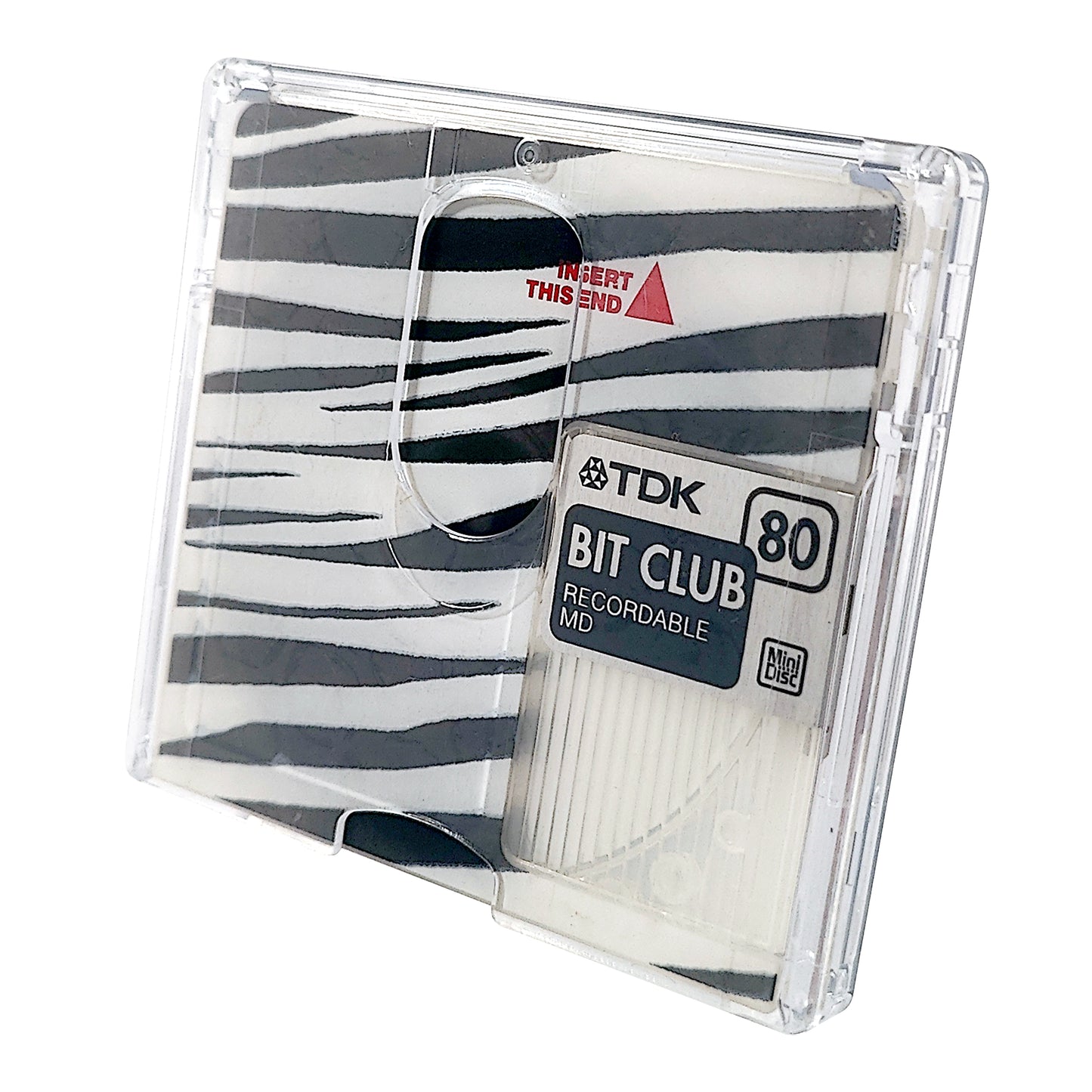 TDK Bit Zebra 80 Minute MiniDisc