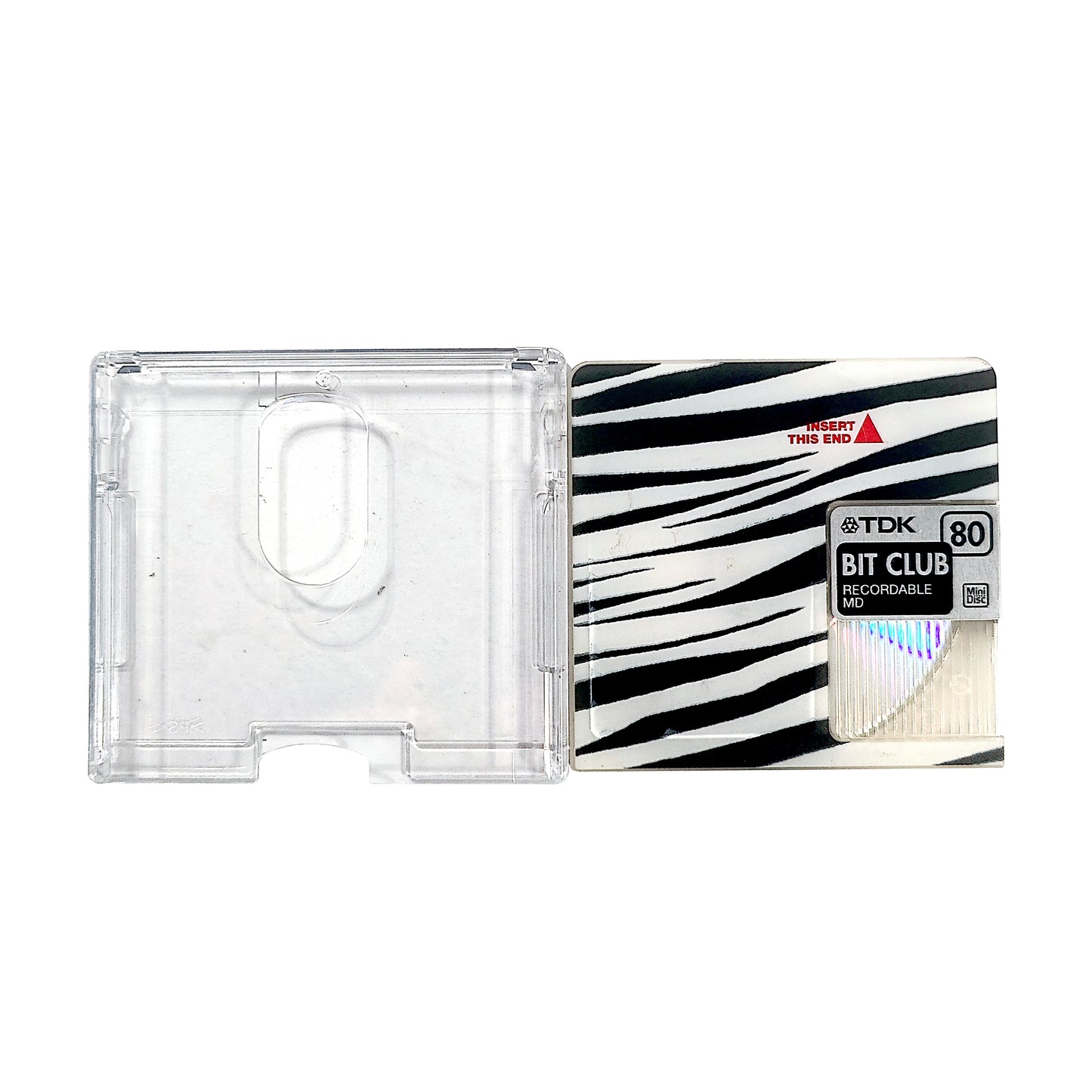 TDK Bit Zebra 80 Minute MiniDisc