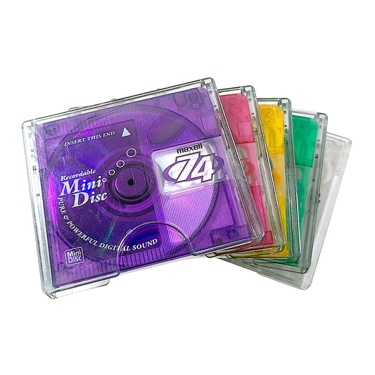 Maxell 74 Minute MiniDisc 5 Pack