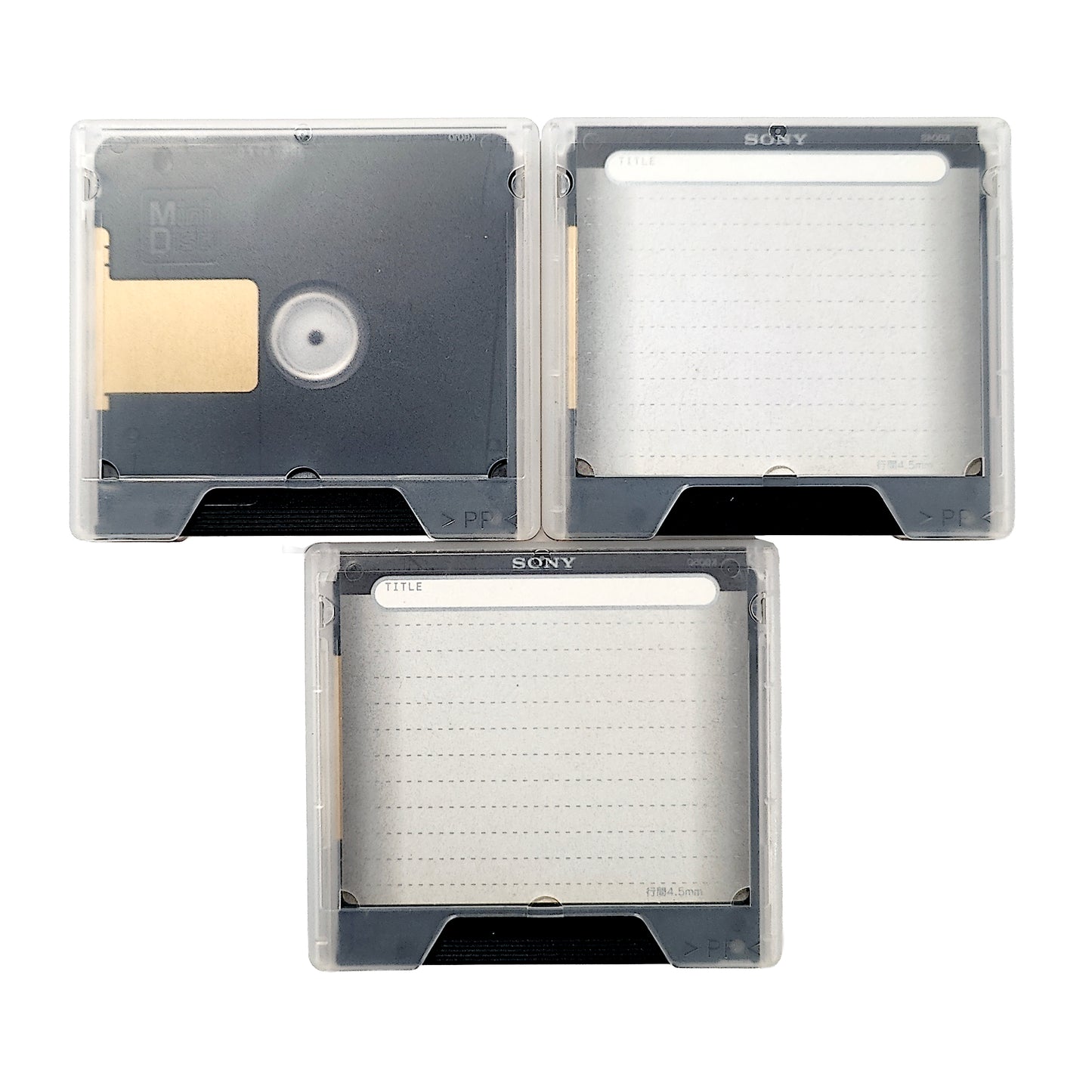 Sony Prism 74 Minute MiniDisc 3 Pack