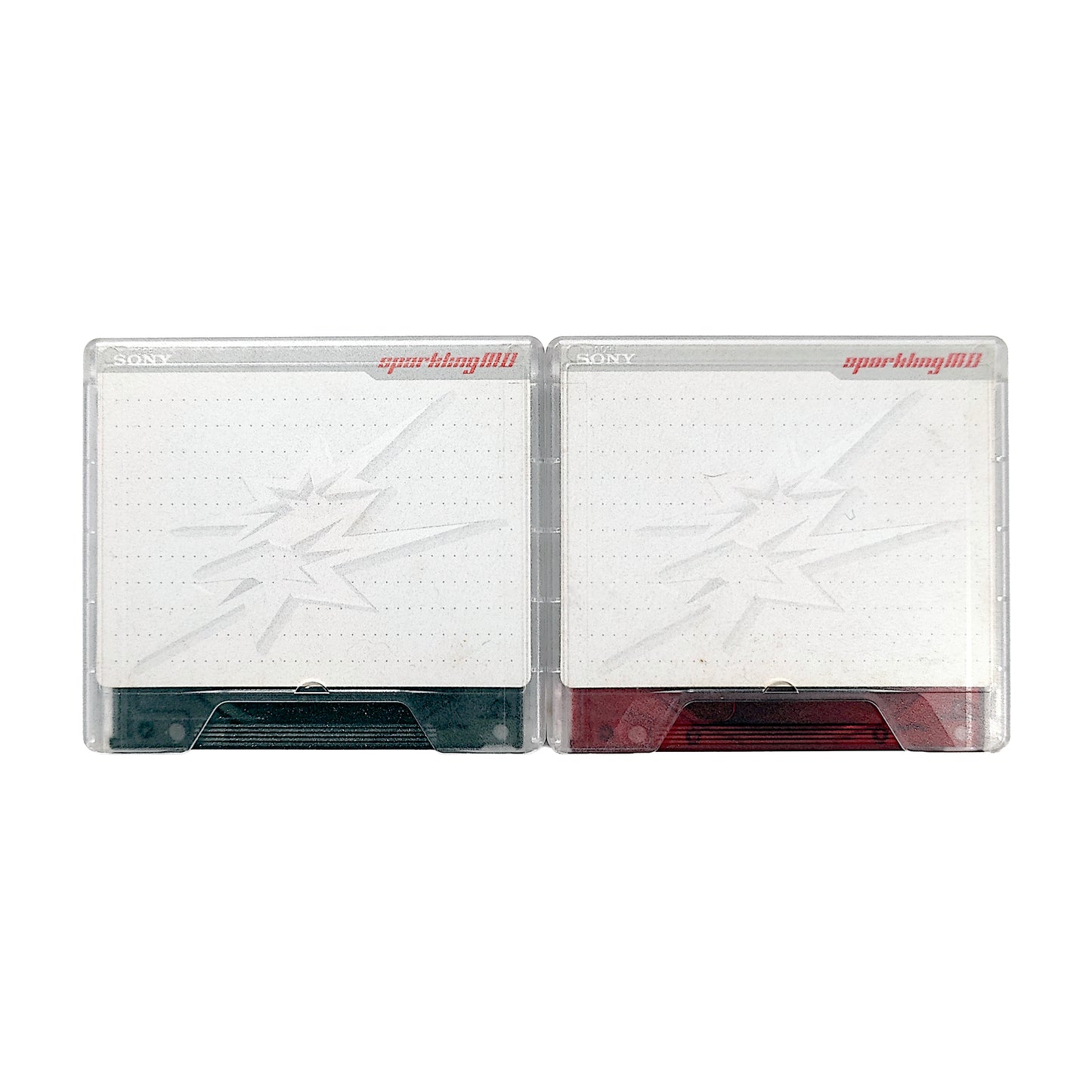 Sony Sparkling 74 Minute MiniDisc 2 Pack