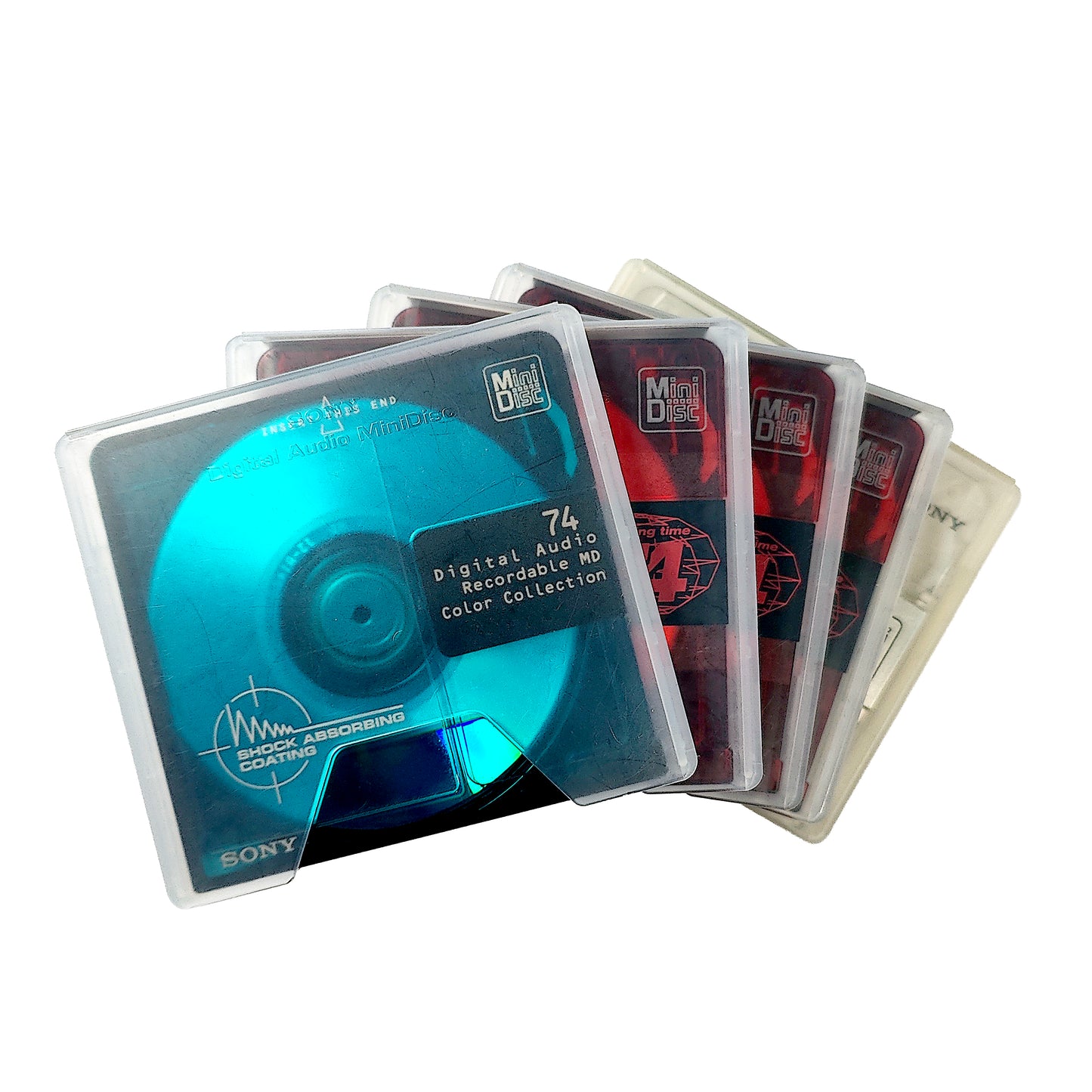 Sony 74 Minute MiniDisc 5 Pack