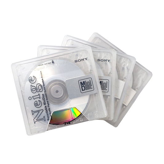 Sony Neige 74 Minute MiniDisc 4 Pack