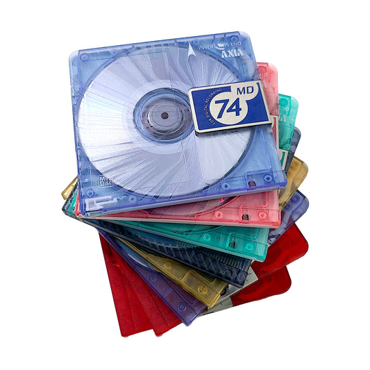 Various Brand 74 & 80 Minute MiniDisc 8 Pack