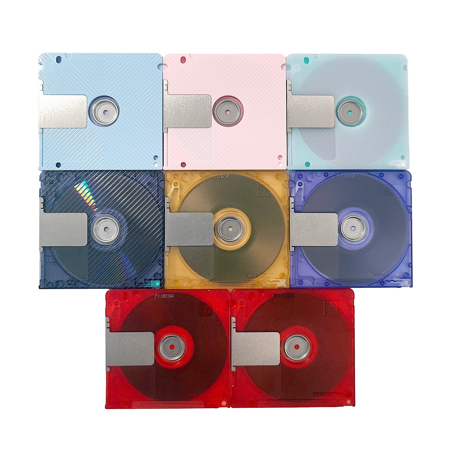 Various Brand 74 & 80 Minute MiniDisc 8 Pack