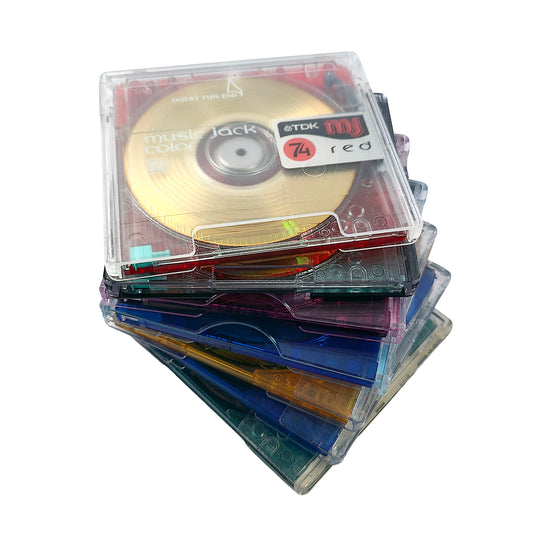 TDK & Axia 74 Minute MiniDisc 7 Pack