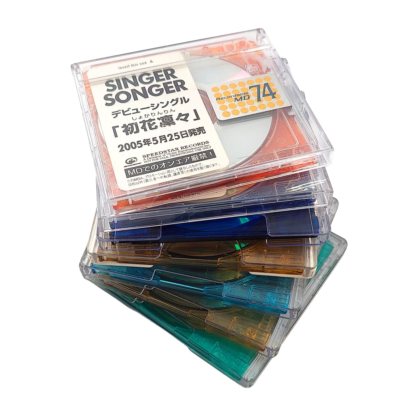 Victor 74 Minute MiniDisc 7 Pack