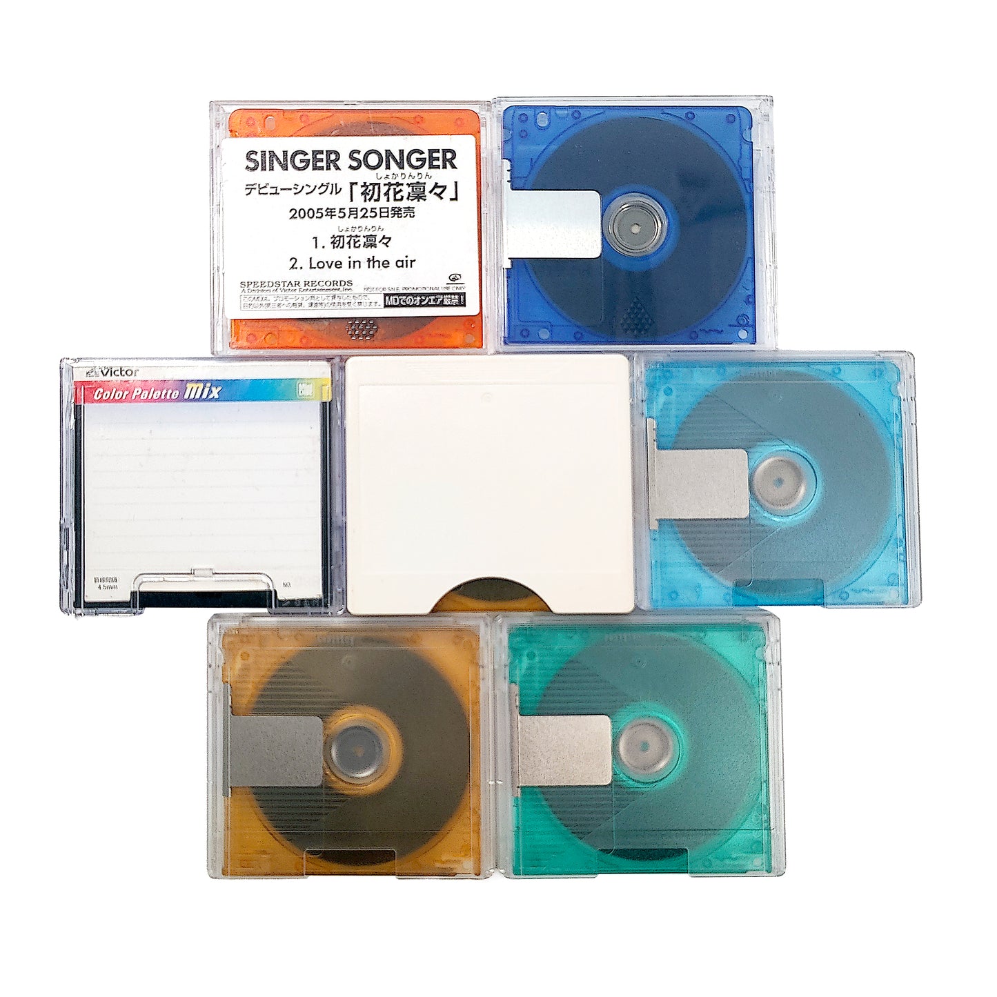 Victor 74 Minute MiniDisc 7 Pack