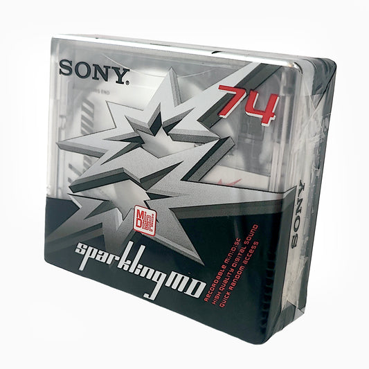 Sony Sparkling 74 Minute MiniDisc 3 Pack