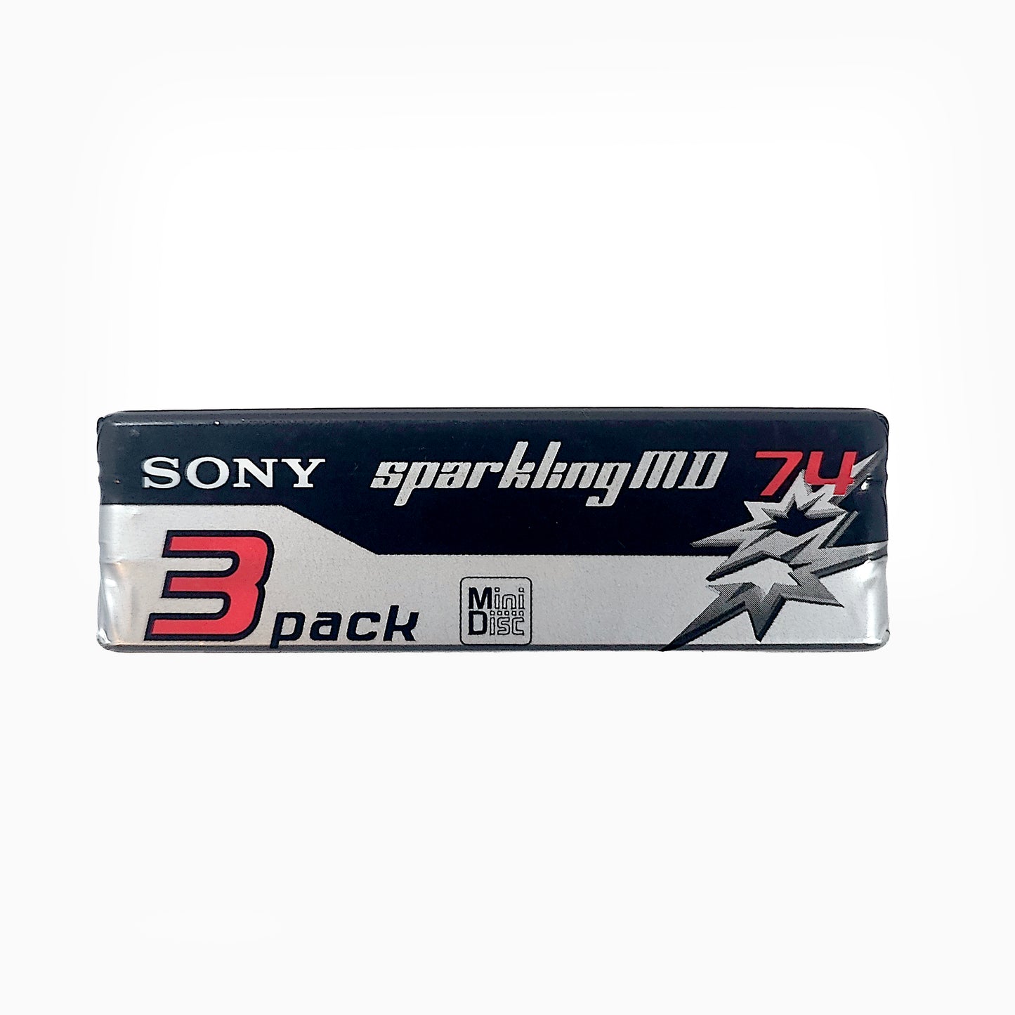 Sony Sparkling 74 Minute MiniDisc 3 Pack