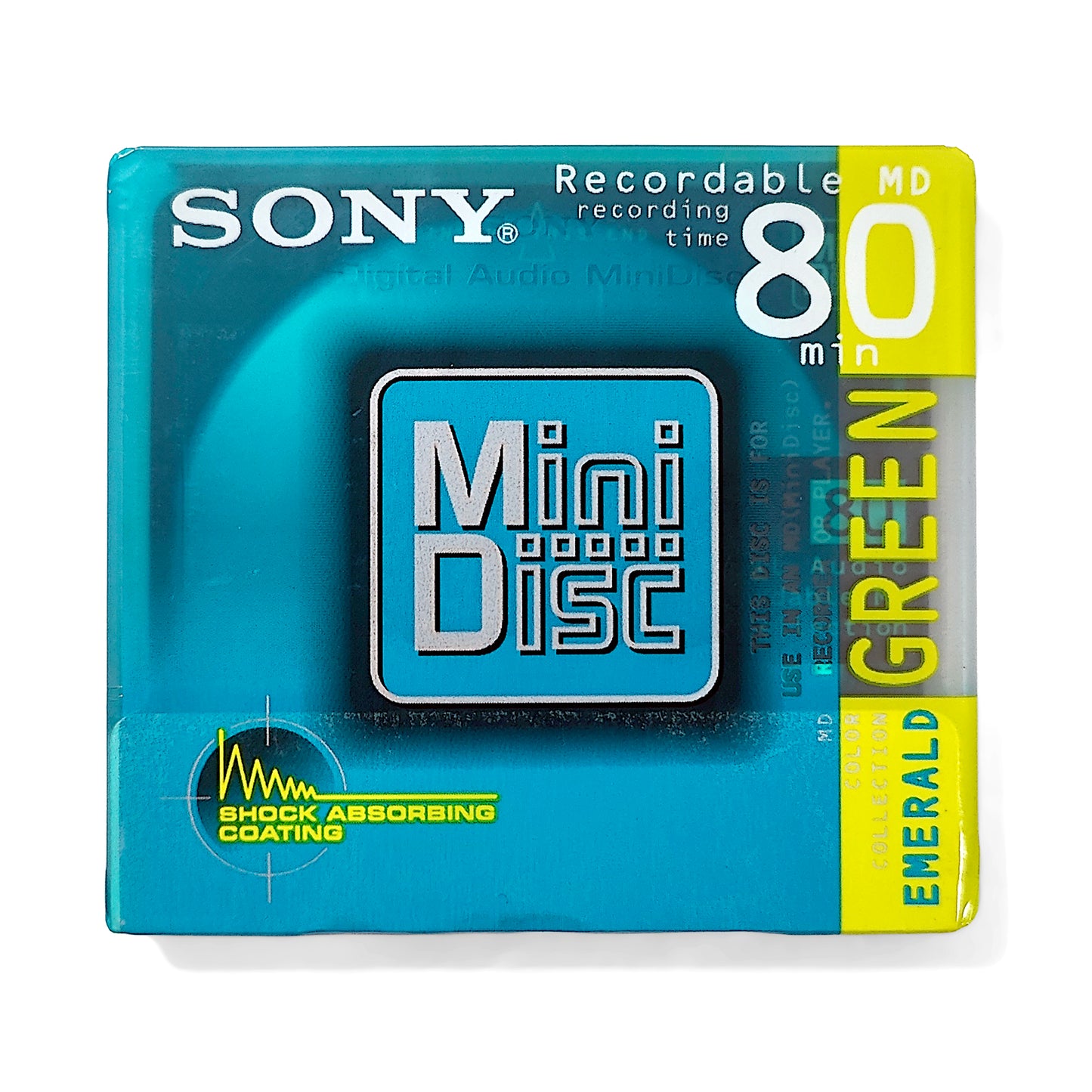 Sony Color Collection 80 Minute MiniDisc