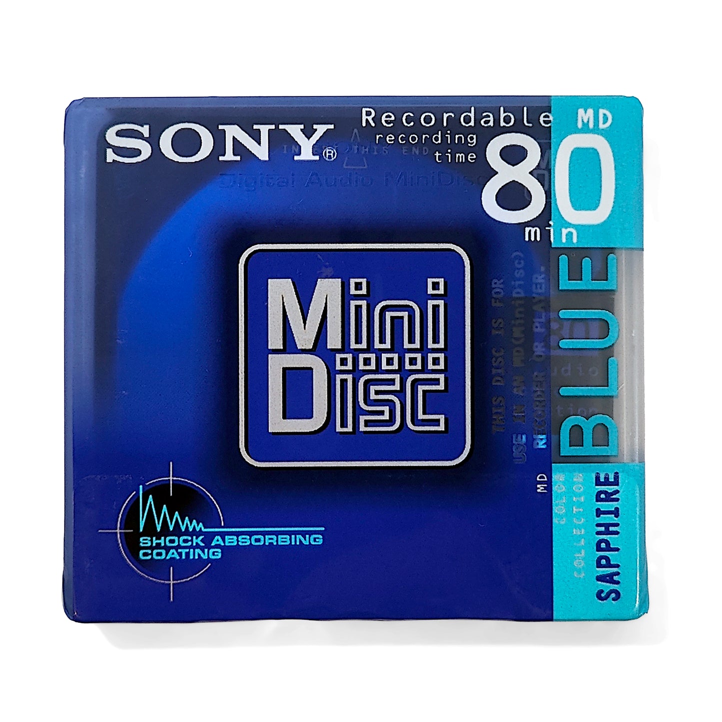 Sony Color Collection 80 Minute MiniDisc
