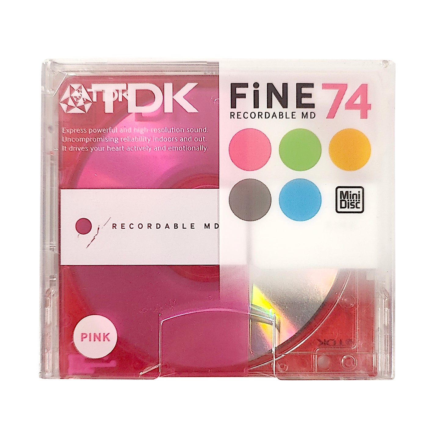 TDK Fine 74 Minute MiniDisc
