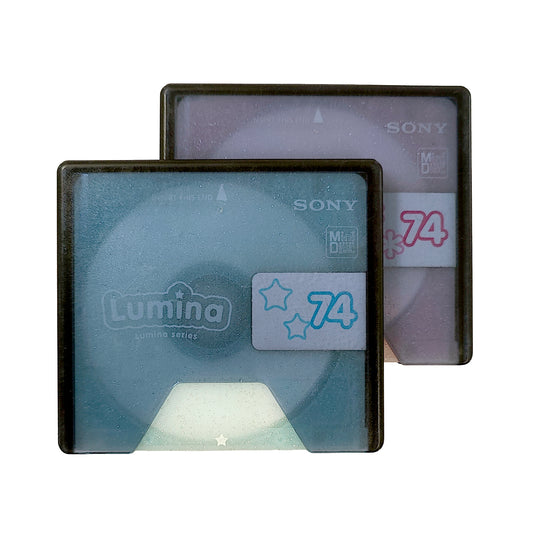 Sony Lumina 74 Minute MiniDisc 2 Pack