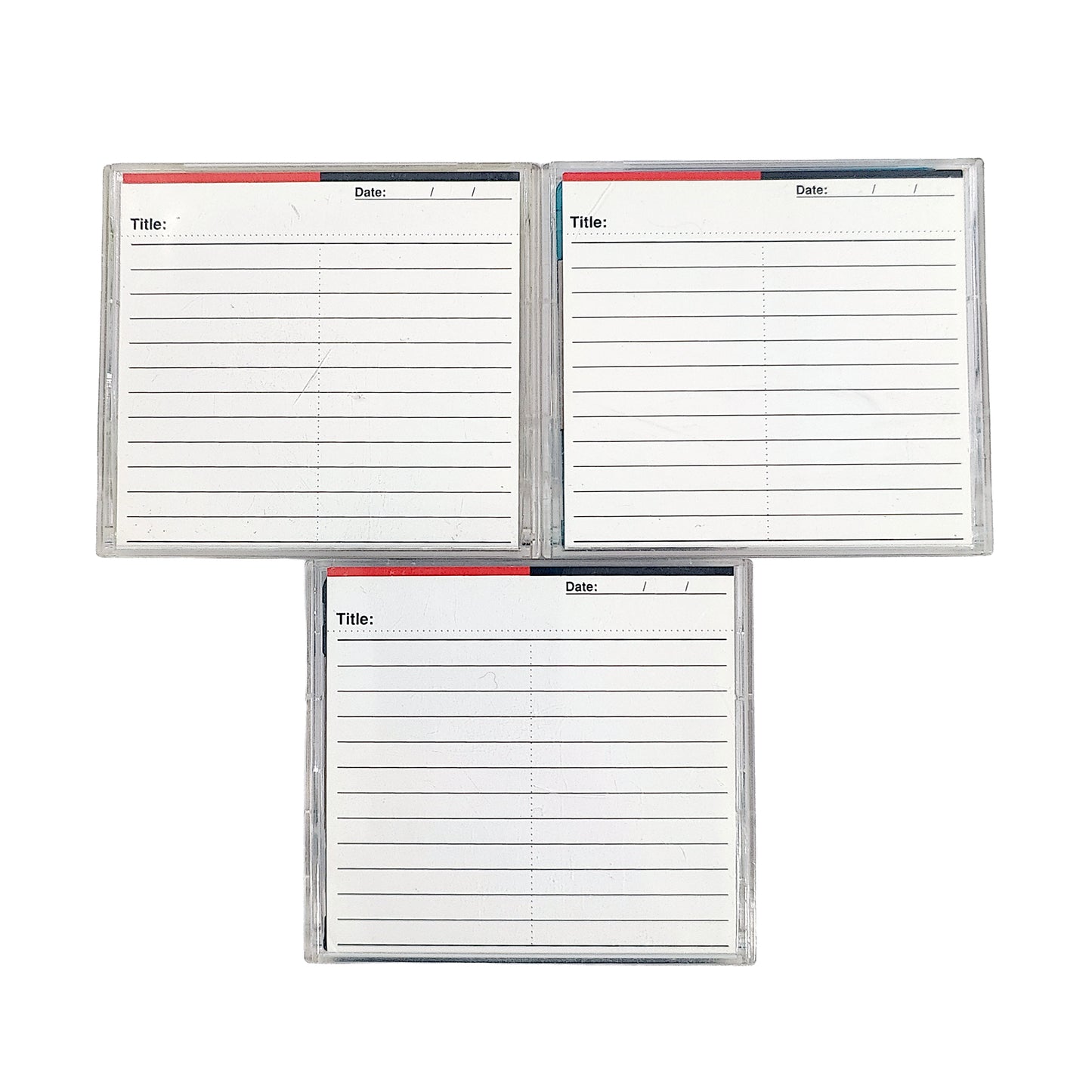Kao MD 74 Minute MiniDisc 3 Pack
