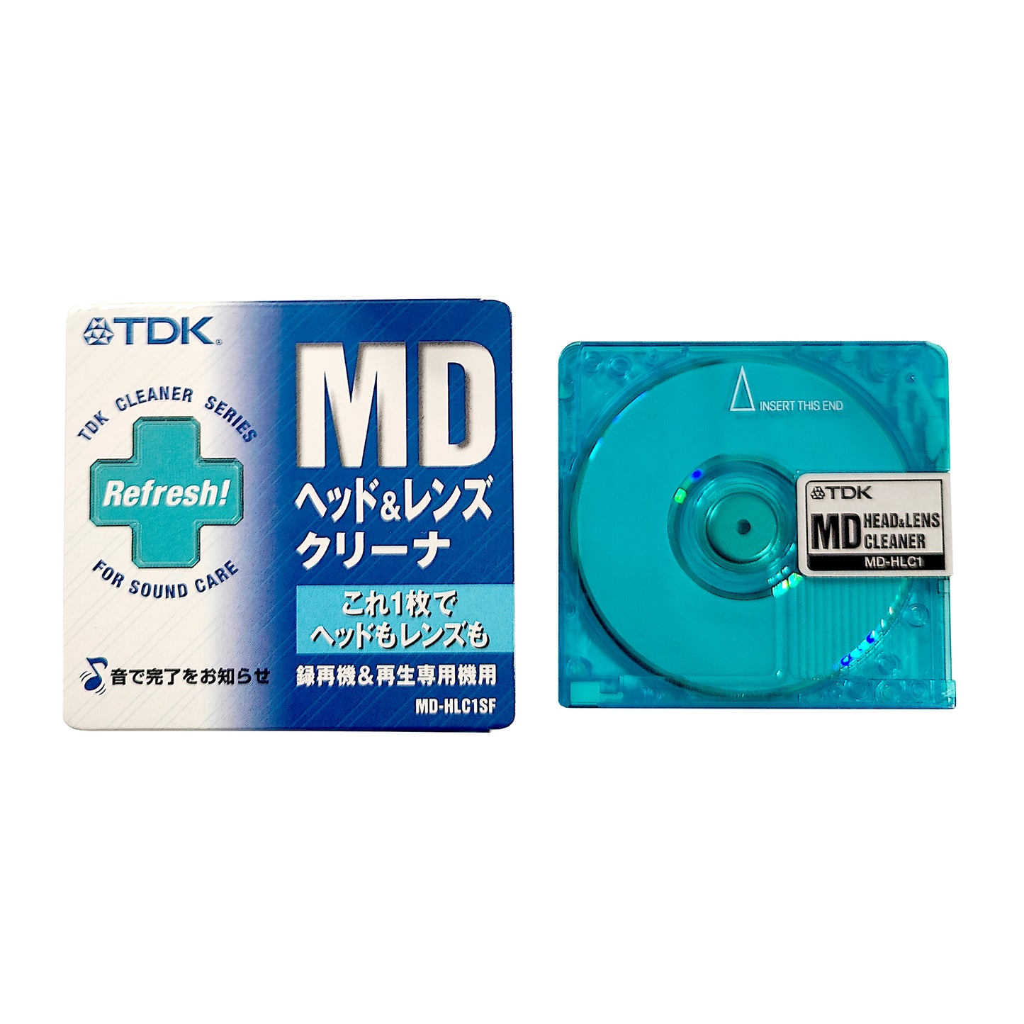 TDK MD-HLC1SF MiniDisc Head & Lens Cleaner