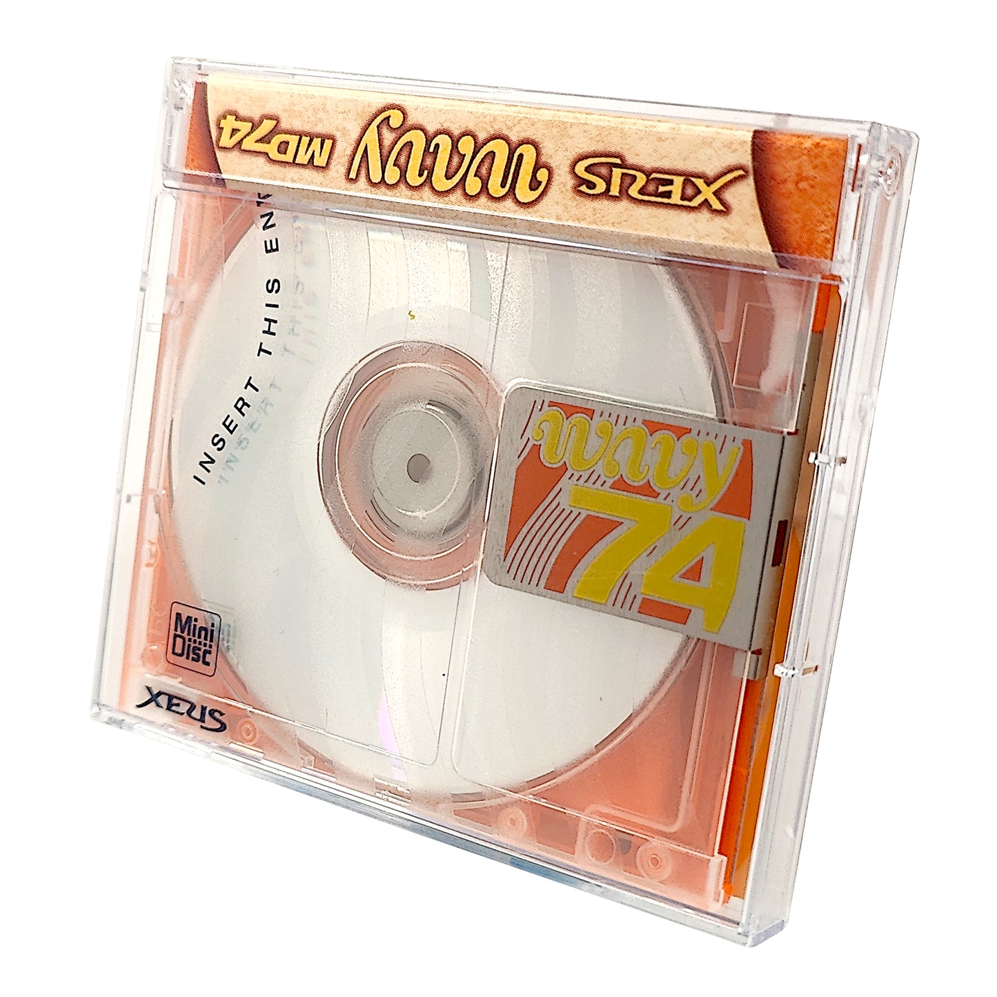 Xeus Wavy MD 74 Minute MiniDisc
