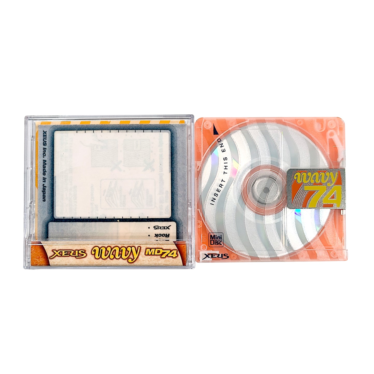 Xeus Wavy MD 74 Minute MiniDisc