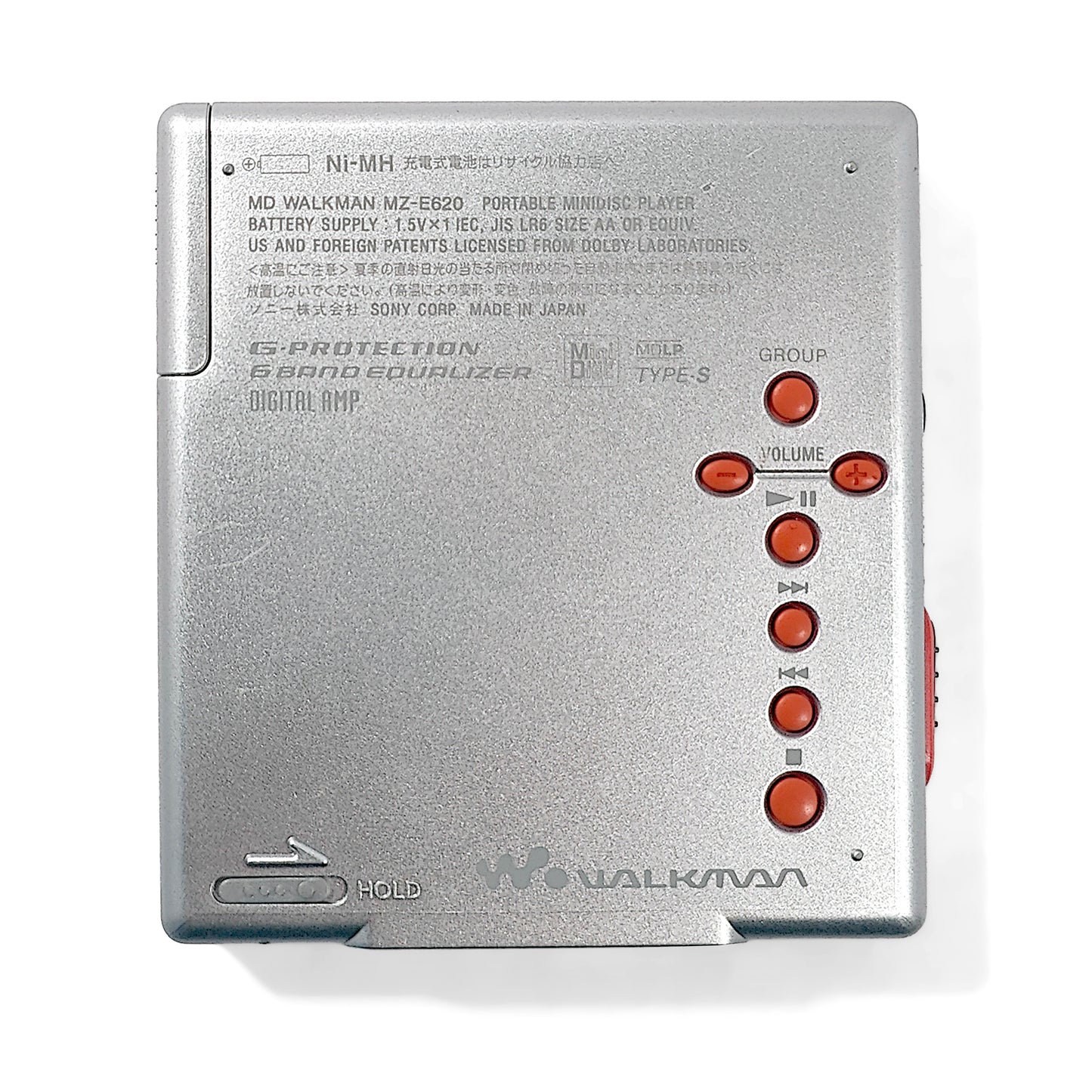 Sony MZ-E620 MiniDisc Player