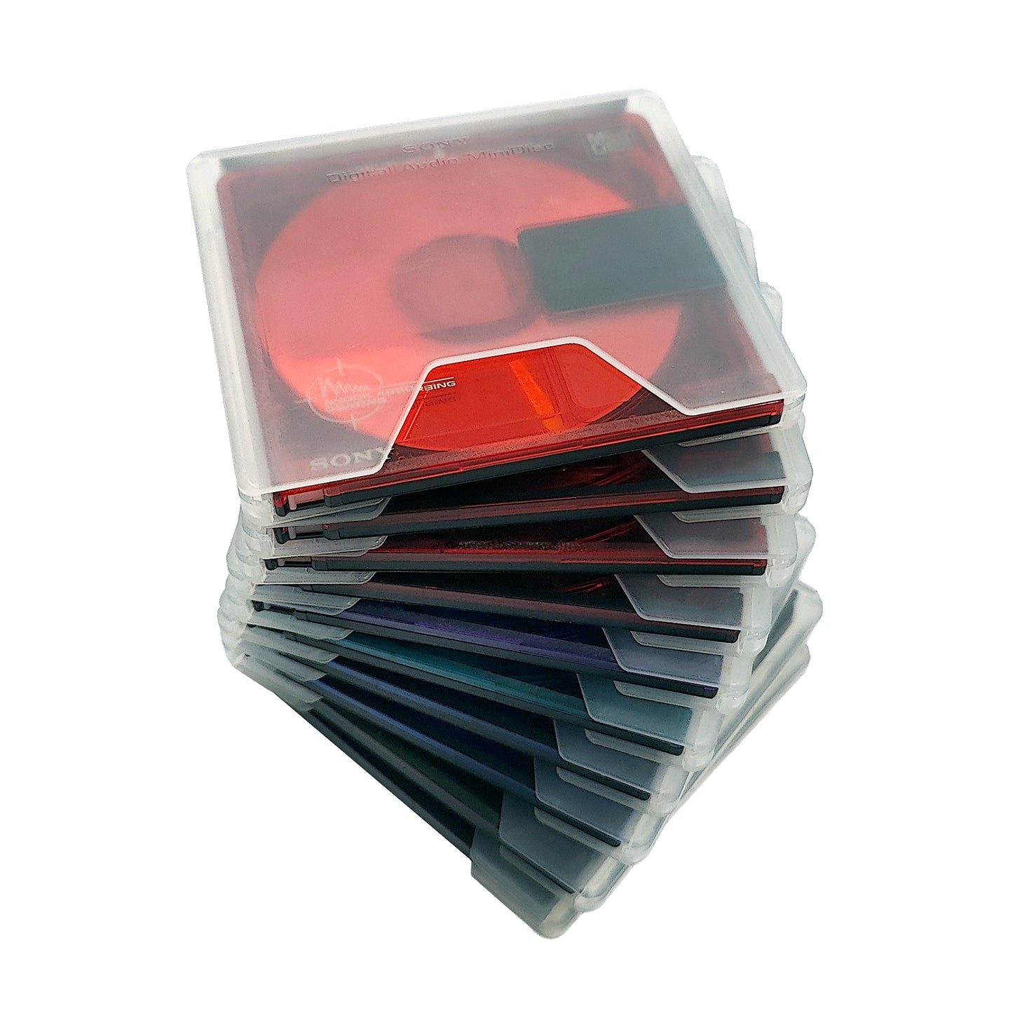 Sony Color Collection 74 & 80 Minute MiniDisc 10 Pack