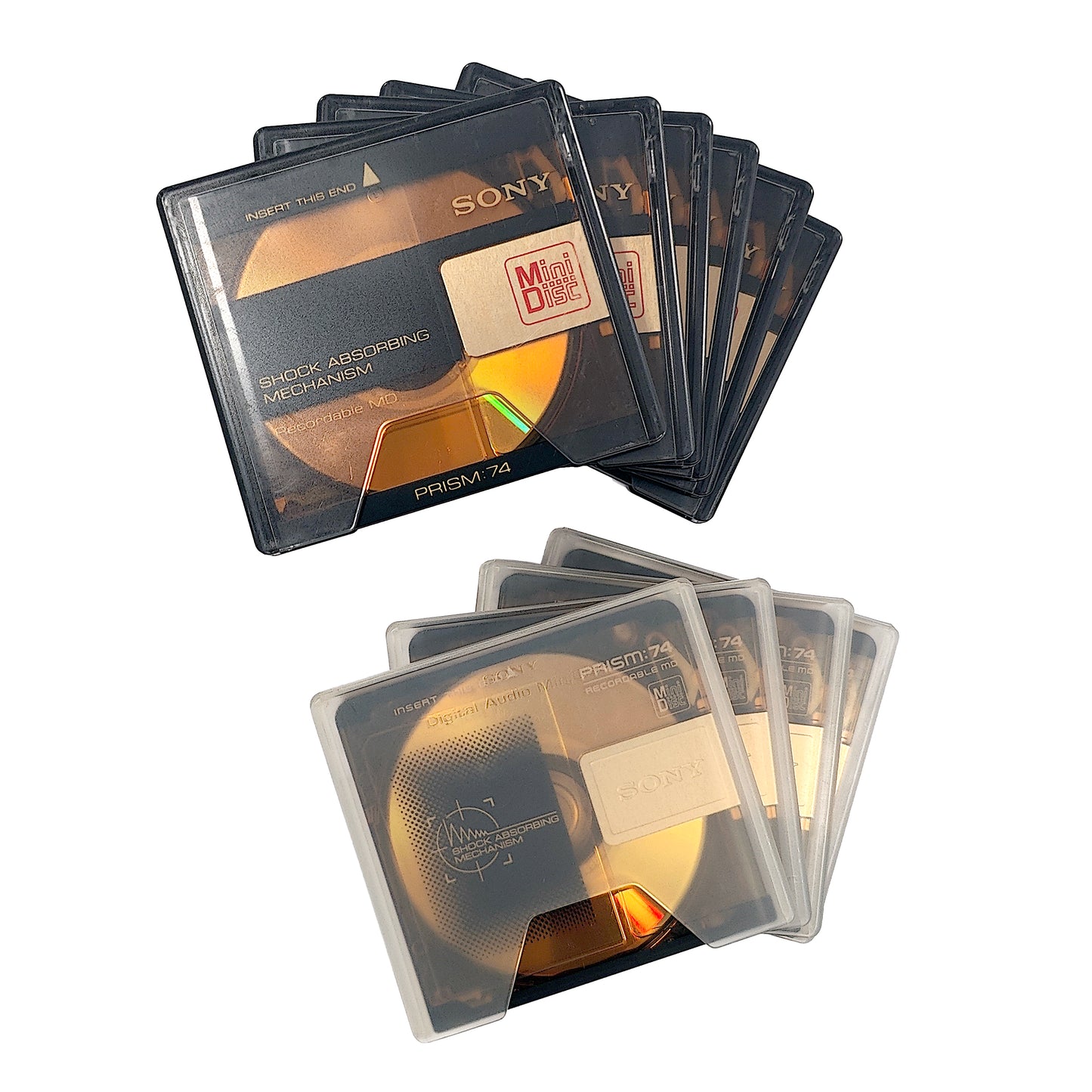 Sony Prism 74 Minute MiniDisc 10 Pack