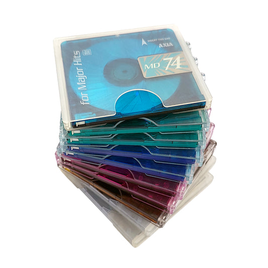 Axia 60 & 74 Minute MiniDisc 10 Pack