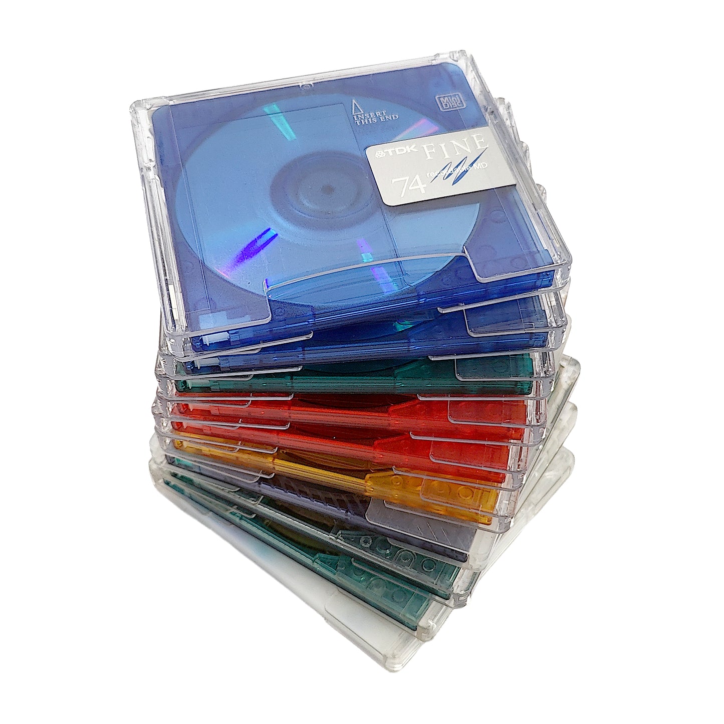 TDK 74 & 80 Minute MiniDisc 10 Pack