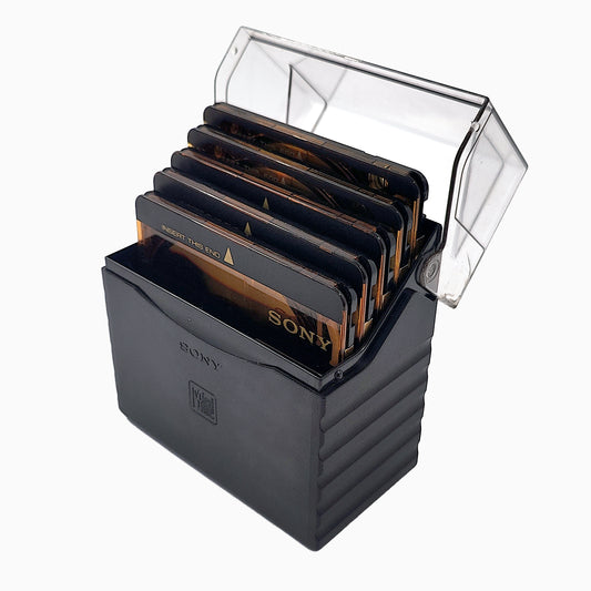 Sony Prism 74 Minute MiniDiscs + Sony Storage Case