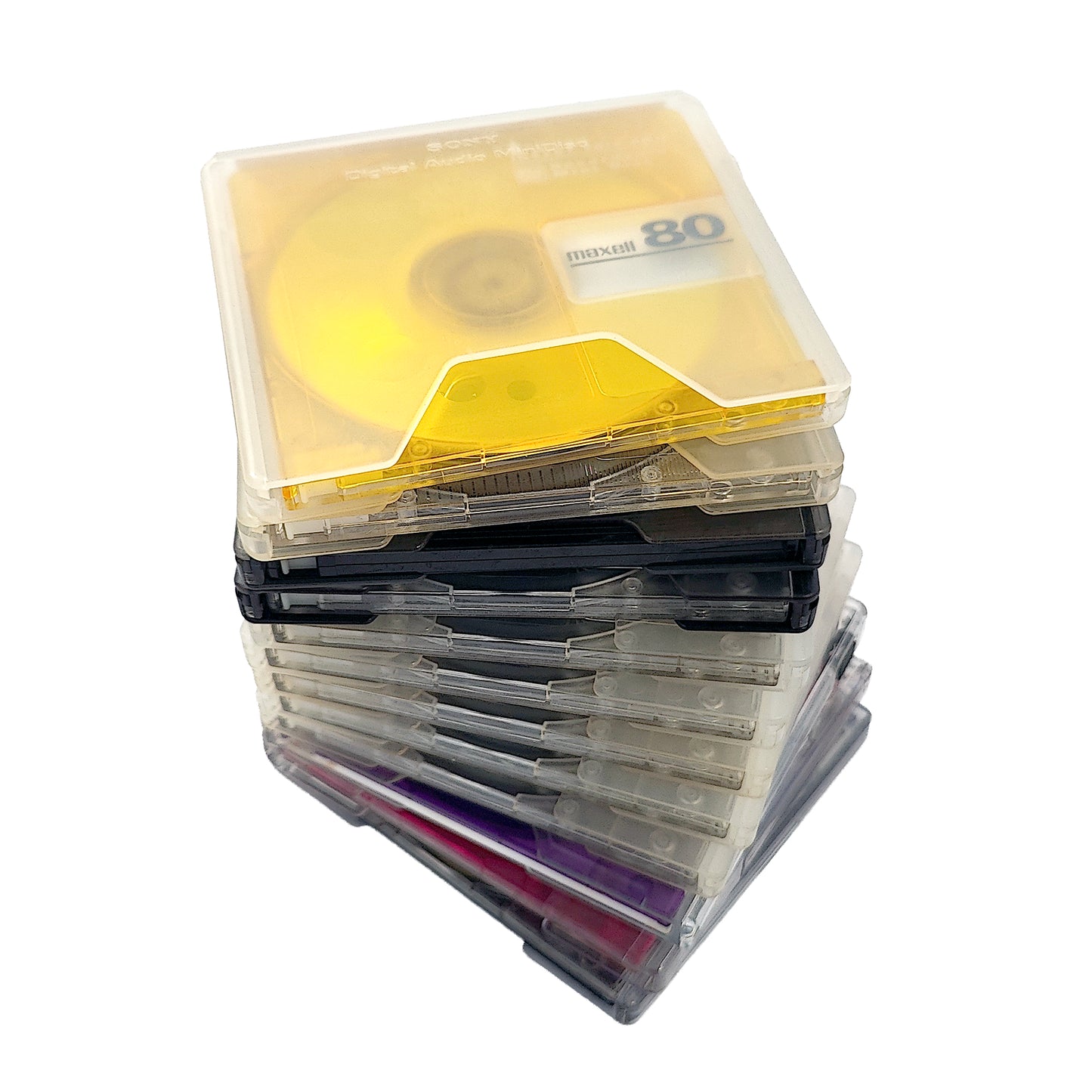 Maxell 74 & 80 Minute MiniDisc 12 Pack