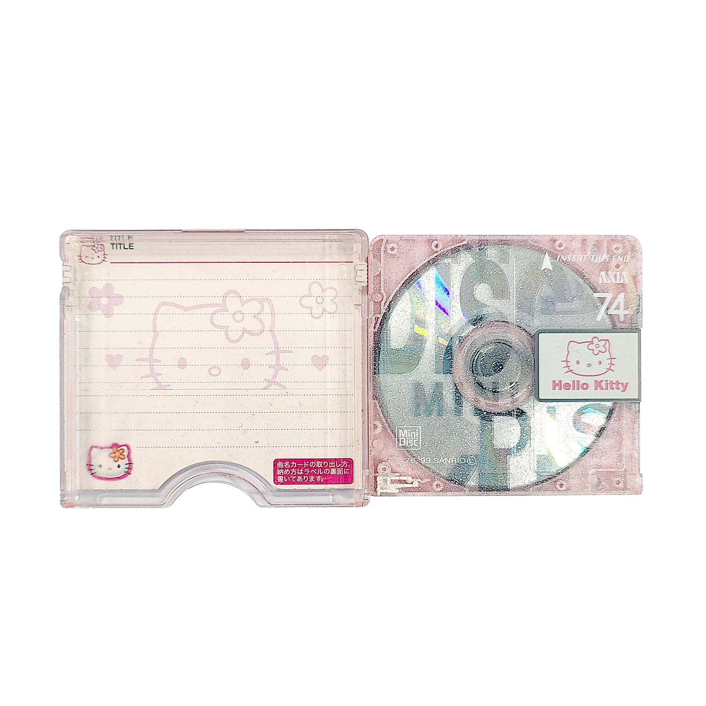 Axia Hello Kitty 74 Minute MiniDisc