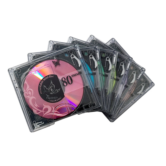 Maxell Twinkle Butterfly 80 Minute MiniDisc 6 Pack