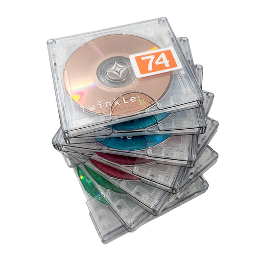 Maxell Twinkle 74 Minute MiniDisc 7 Pack